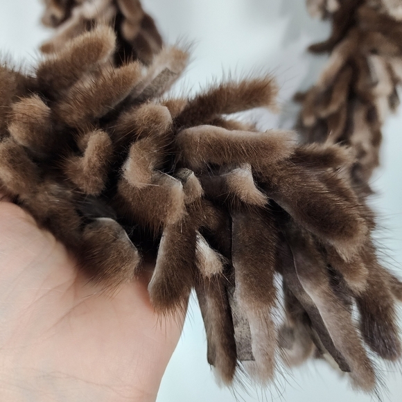 Genuine fur scarf - Picture 3 of 3